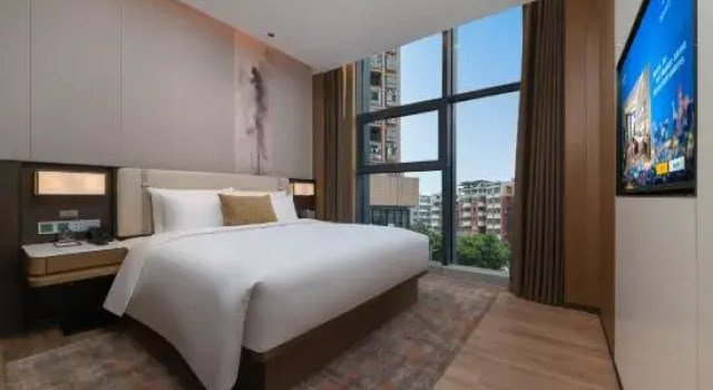 Люкс Deluxe Leiyang Weihao Hotel (Wuyi Square Nanzheng Street)