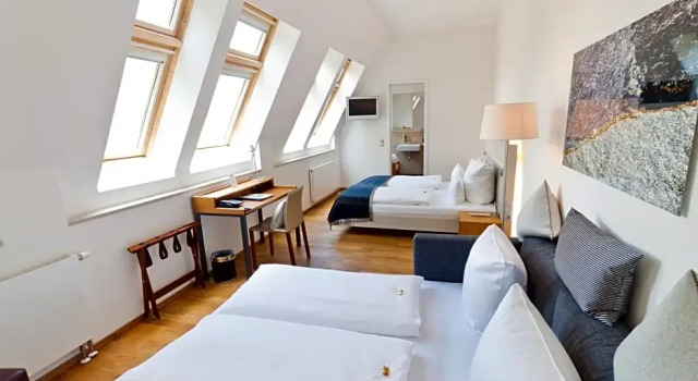 Номер Deluxe Qube Hotel Bergheim