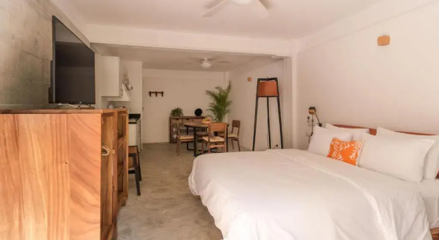 Студия с видом на сад Casa de Piedra Tulum