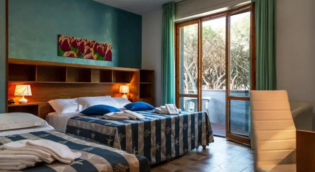 Трёхместный номер Standard с балконом Hotel Parco dei Pini - 100mt dal Mare