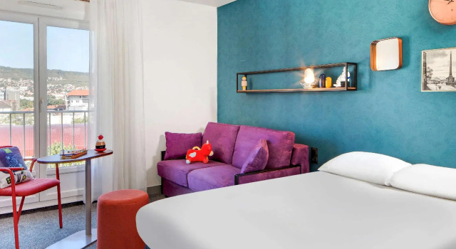 Номер Standard Hôtel ibis Styles Clermont-Ferrand Gare