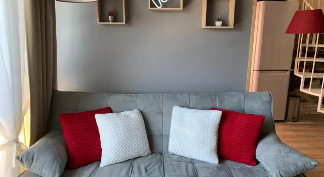 Апартаменты Lovely penthouse with an indoor fireplace