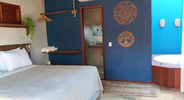 Номер Deluxe Pousada Flor de Lena Icaraizinho - Suíte Jasmim