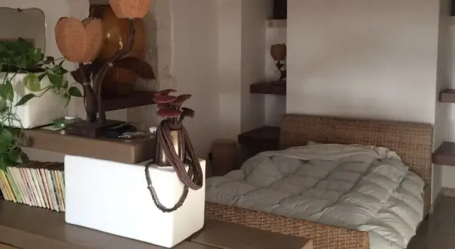 Четырёхместные апартаменты c 1 комнатой B&B Via dei Trulli