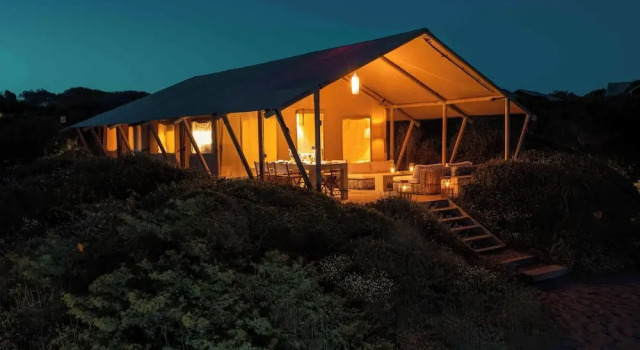 Семейный тент рядом с пляжем Resort & Glamping Terre di Sacra