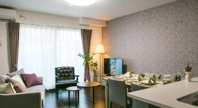 Апартаменты с 2 комнатами Kyoto Four Sisters Residence