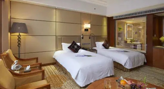 Семейный люкс Deluxe Yangzhou Mingfa International Hotel