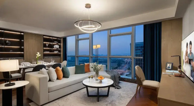 Апартаменты Deluxe с 3 комнатами Ascott New District Wuxi