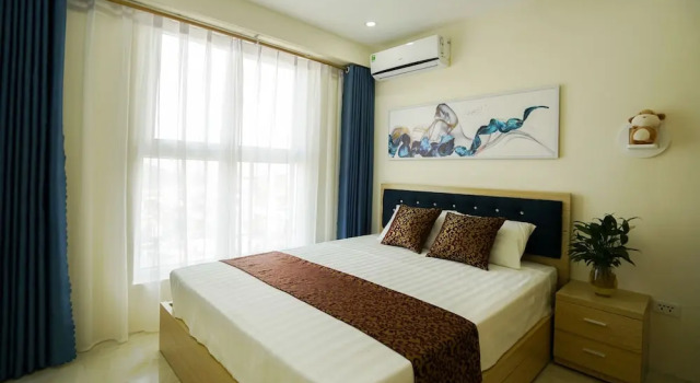 Апартаменты с 2 комнатами с балконом Seabreeze Ha Long Bay