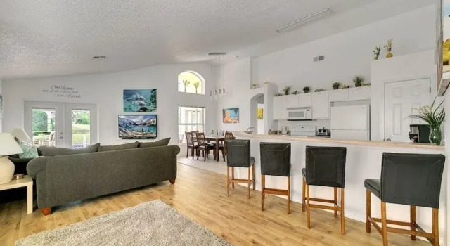 South Facing Pool In Gated Community! 4 Bedroom Home
