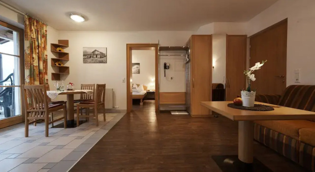 Двухместная студия с видом на горы Appartements Gladbach