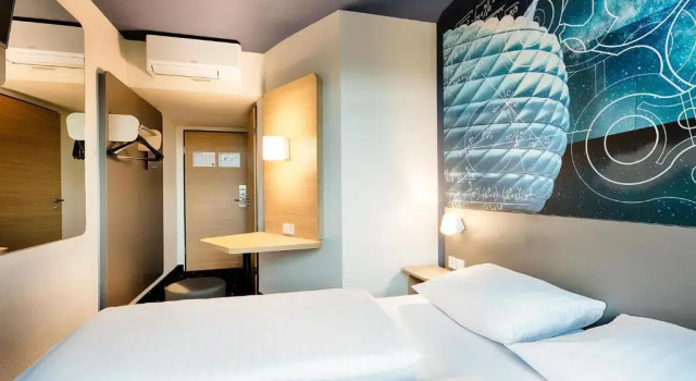 Standard- dobbelt værelse B&B Hotel München-Garching