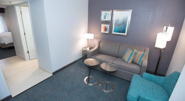 Двухместная студия Fairfield Inn & Suites Atlanta Airport North