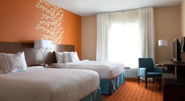 Четырёхместный номер Standard Fairfield Inn & Suites by Marriott Ithaca