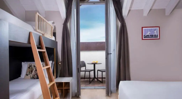 Четырёхместный номер Standard Hotel Osteria della Pista dal 1875