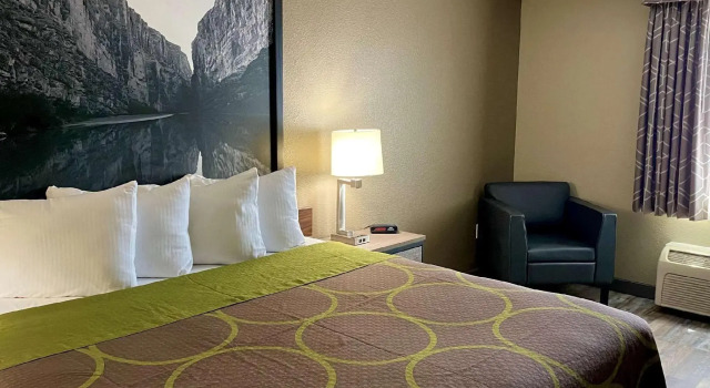 Двухместный номер Standard Super 8 by Wyndham Harker Heights Killeen - Fort Cavazos