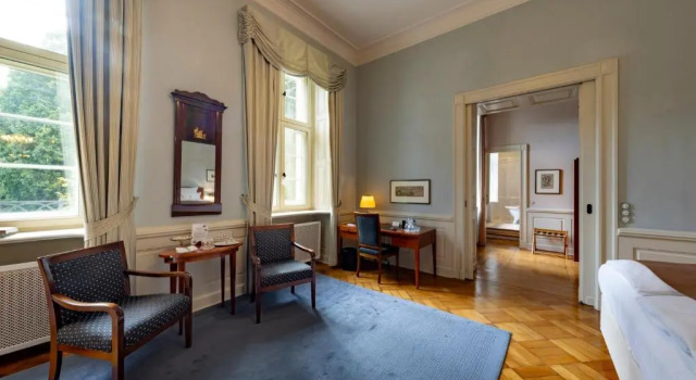 Полулюкс с видом на сад Schlosshotel Burg Schlitz