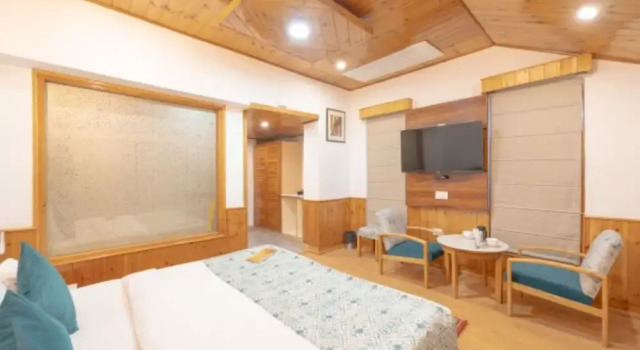 Номер Deluxe SNOW PEAK RETREAT & COTTAGES - MANALI (Centrally Heated)