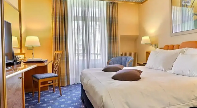 Двухместный номер Standard с видом на улицу Hotel Mirabeau, BW Signature Collection, Lausanne