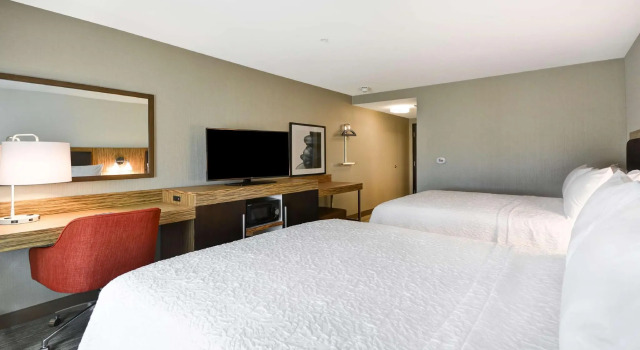 Четырёхместный номер Standard Hampton Inn & Suites Detroit/Warren
