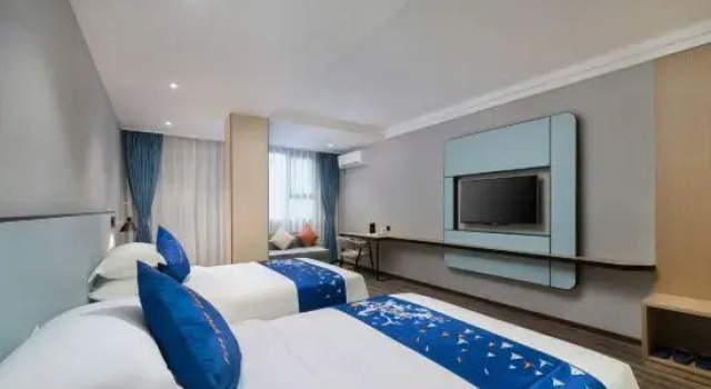 Люкс Deluxe Yaste Meitu Hotel (Guangxi University for Nationalities Xixiangtang Bus Terminal Subway Station)