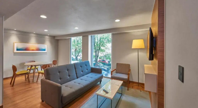 Люкс c 1 комнатой City Express Suites by Marriott Ciudad de México Anzures