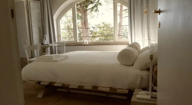 Двухместный номер Deluxe с видом на сад B&B A Piazza del Gesù