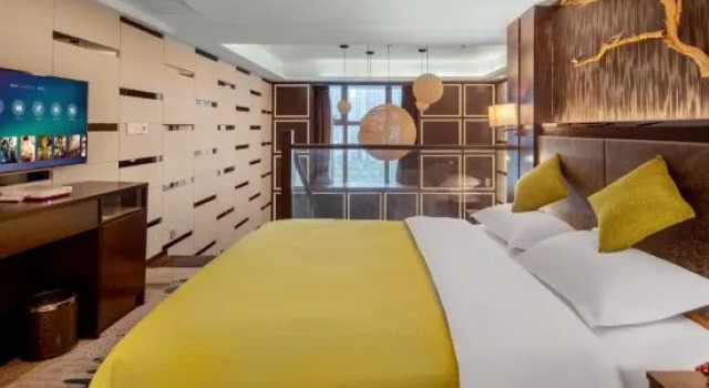 Люкс Deluxe XIsu langmanbuziwenxinshuwumiaijiudianHOTEL