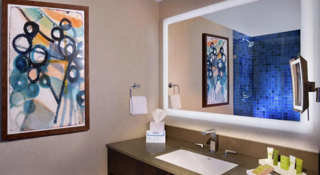 Четырёхместный номер Executive Hilton Austin