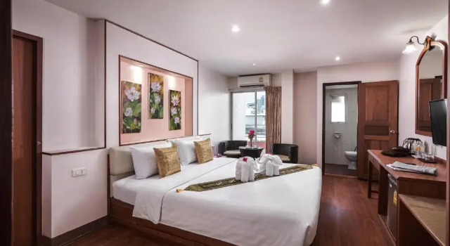 Двухместный номер Deluxe KC Place Hotel Pratunam
