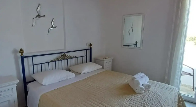 Трёхместный номер Standard с видом на море Manos Rooms