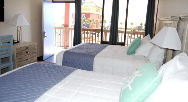 Standard Doppel Zimmer mit Meerblick Hotel DeVille