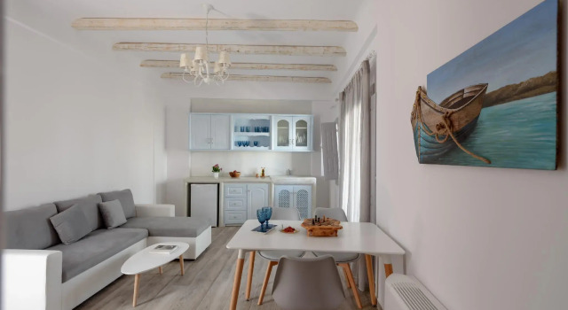 Двухместный люкс Дуплекс c 1 комнатой Ikies Santo Filoxenia Apartments