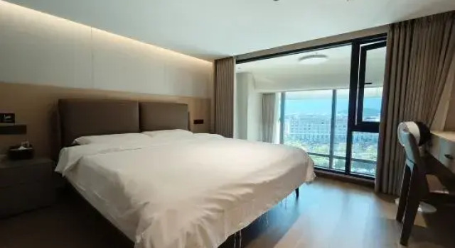 Семейный люкс Дуплекс с 2 комнатами с видом на озеро Yiyan Hotel Apartment (Qixingyan Scenic Area Branch)