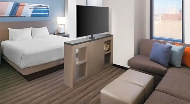 Двухместный люкс c 1 комнатой Hyatt House Nashville at Vanderbilt