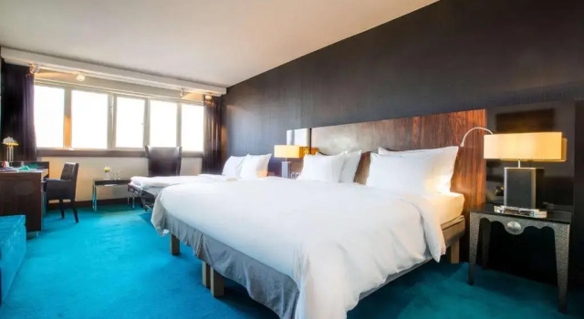 Семейный номер Standard с панорамным видом Radisson Blu Hotel, Hamburg
