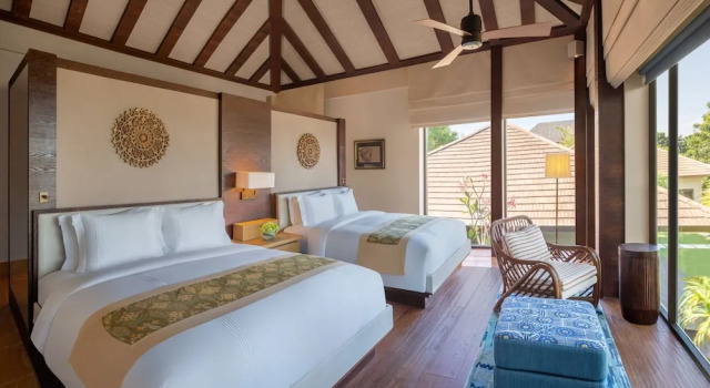 Вилла Oceanfront с 3 комнатами The Ritz-Carlton Bali
