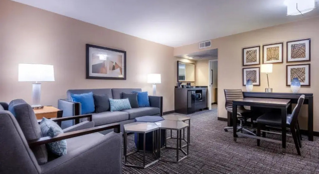 Двухместный люкс Corner Executive Embassy Suites Los Angeles - International Airport/North