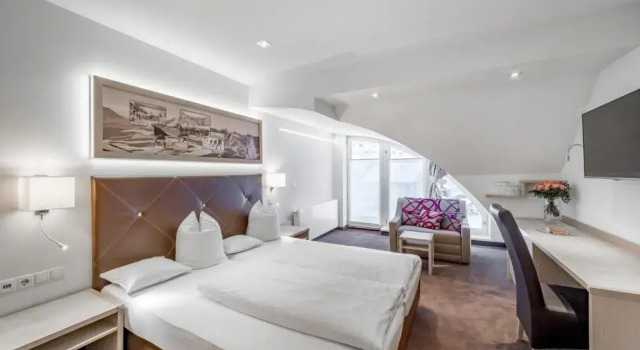 Двухместный номер Standard с видом на горы Hotel Garni Christine