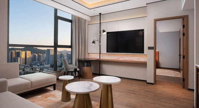 Люкс c 1 комнатой Hilton Garden Inn Bazhong Bazhou