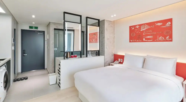 Номер Deluxe Travelodge Suites Busan Centum