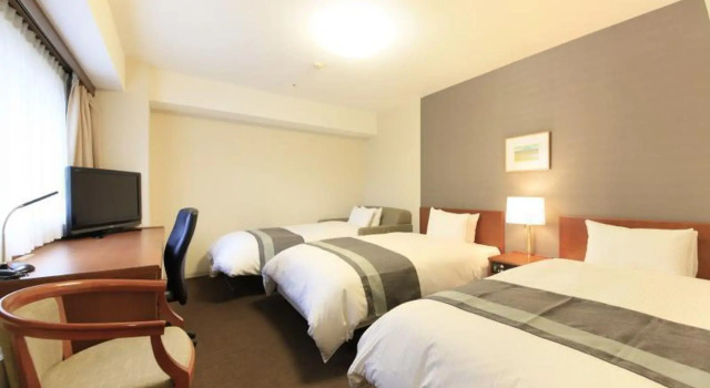 Трёхместный номер Standard Richmond Hotel Sapporo Odori