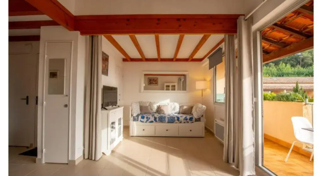 Superbe appartement T1 duplex,vue mer