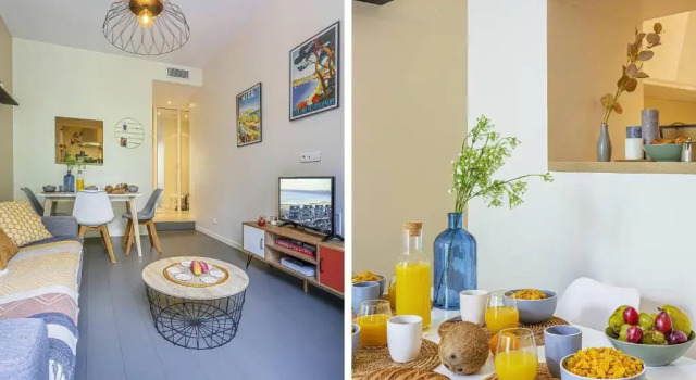 Апартаменты c 1 комнатой MY CASA - GAMBETTA 33 - 5min walk to beach