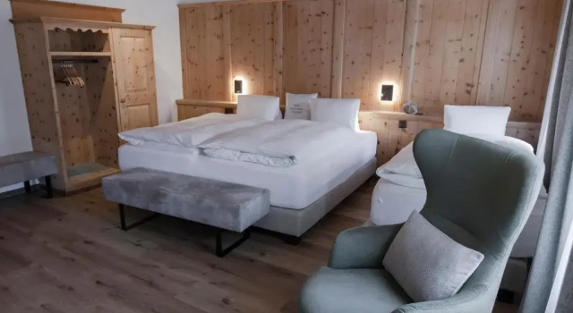 Трёхместный номер Standard Hotel Baer & Post Zernez