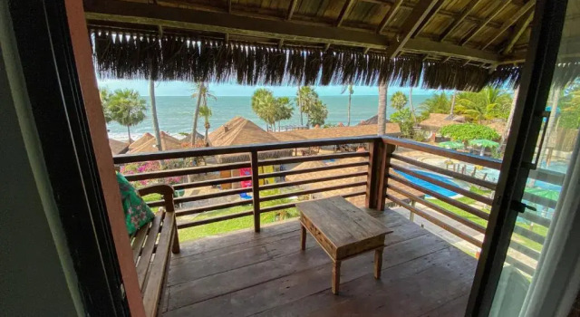Люкс с видом на море Carnaubinha Praia Resort