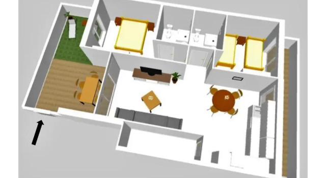 Апартаменты Higuericas Beach Apartment