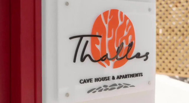 Студия Deluxe Thallos Cave House and Apartments