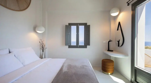 Люкс Deluxe Niabelon Suites - Private Jacuzzi Sunset View