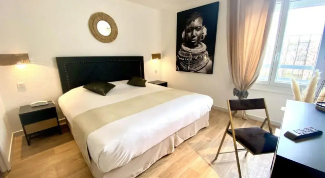 Двухместный номер Standard Logis Hôtel Les Grenadines